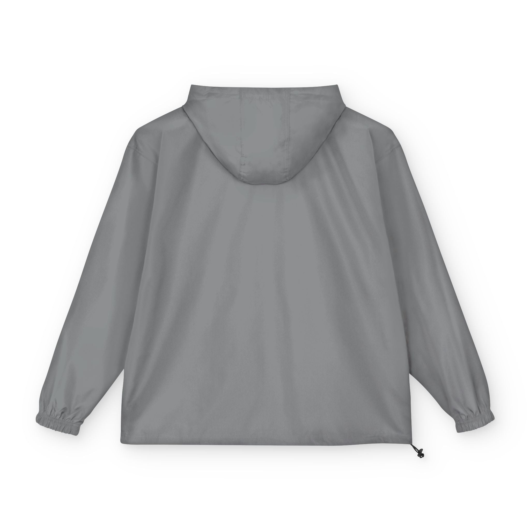 Orange Packable Anorak Jacket with Sequin Heart Patch