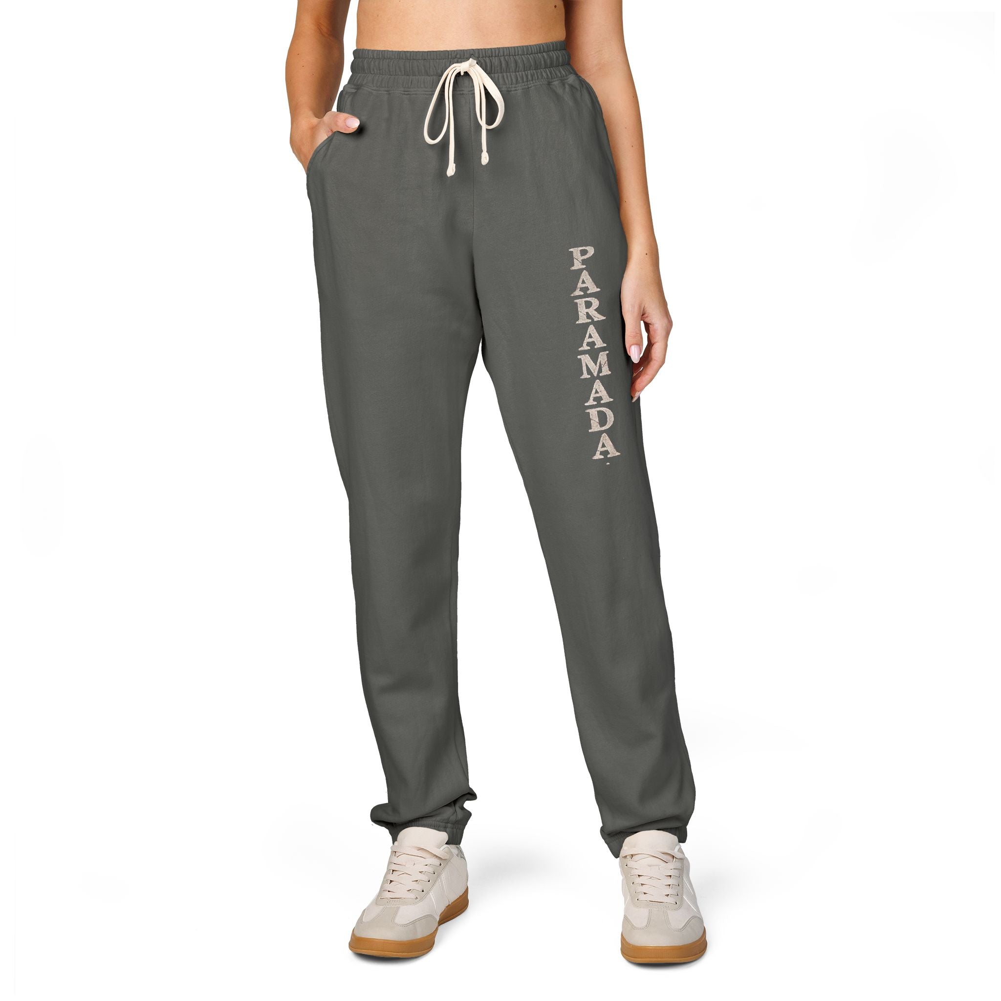 Park Armada Fleece Sweatpants — Vertical Logo Cozy Joggers