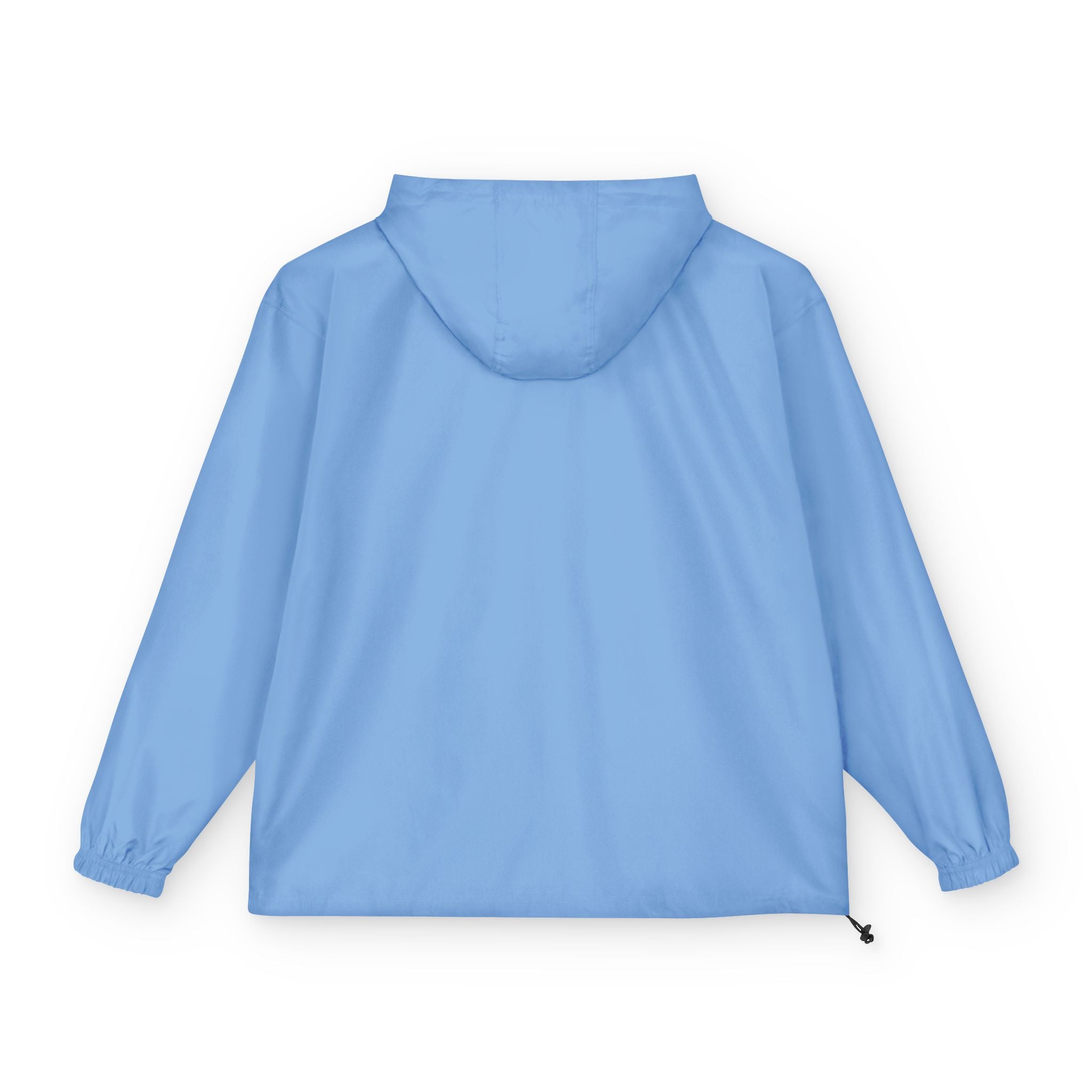 Orange Packable Anorak Jacket with Sequin Heart Patch